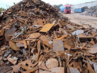 黑龙江高价回收工地报废设备,金属废料一批
