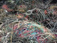 回收废电缆，网线，杂线，转子