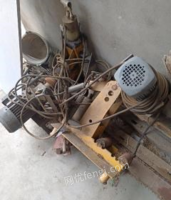 安徽阜阳岀售两台消防压管机,两台切管机,一台钻床机