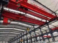 山东出售二手QD32/10吨双梁行车跨度23米