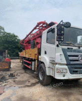 湖南长沙出售18年三一37米泵车,国五排放,5万方