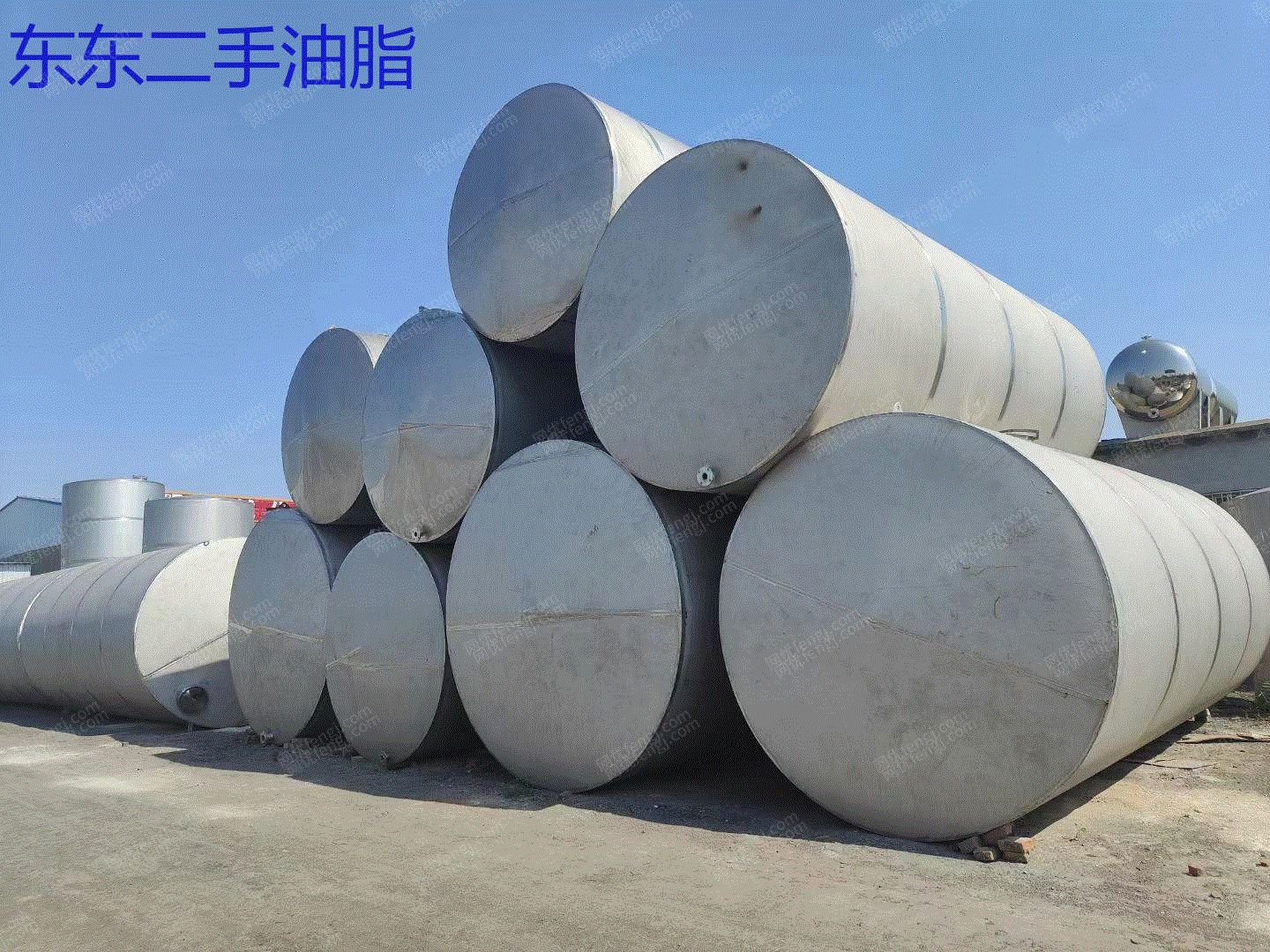 现货库存30立方卧式不锈钢储罐 化工储罐 葡萄酒储存罐