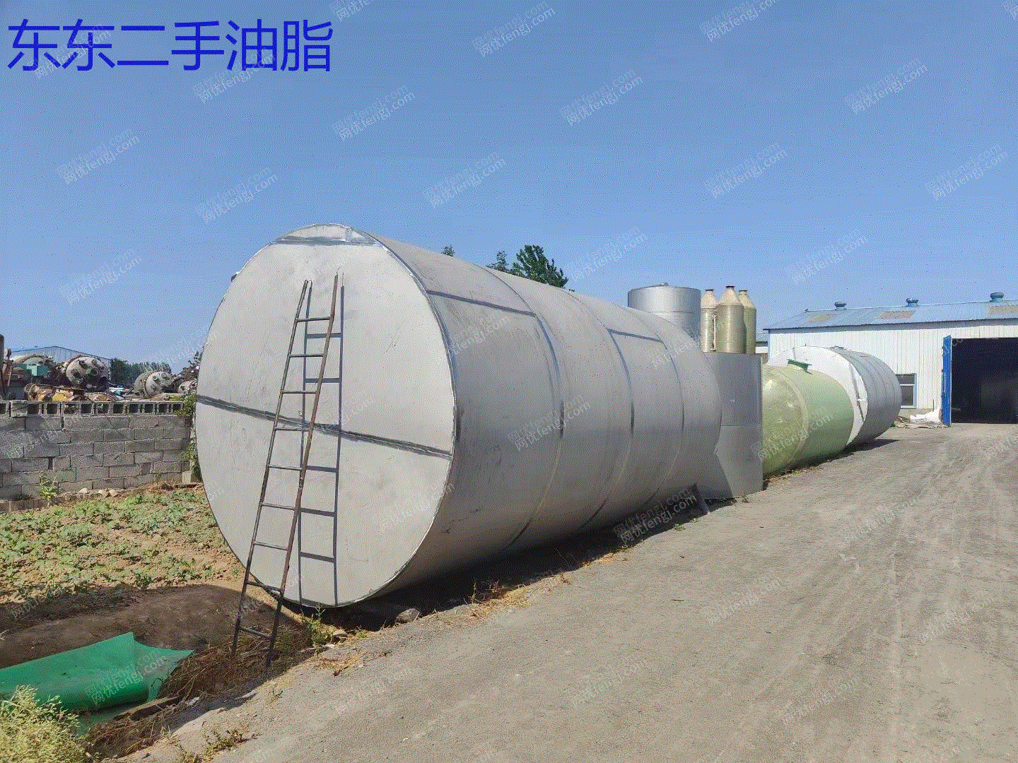 现货库存30立方卧式不锈钢储罐 化工储罐 葡萄酒储存罐