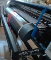 黑龙江齐齐哈尔工厂设备升级，使用中弱溶剂户外写真机出售