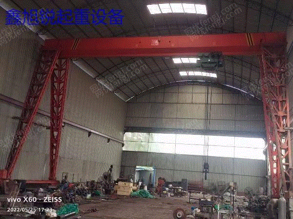 Shaanxi handles a batch of second-hand 25-ton and 16-ton gantry cranes at a low price