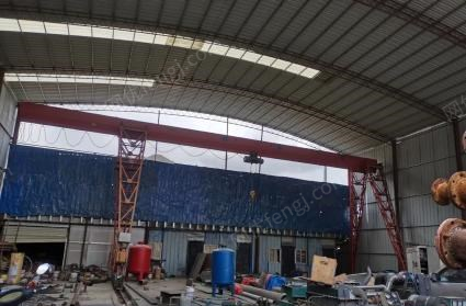 西藏拉萨出售二手龙门吊 跨度15米，天梁总长20米，五吨，高9米