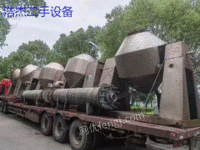 5 sets of 2000L vacuum enamel double cone dryers, 2 sets of 60 square meters new graphite condensers