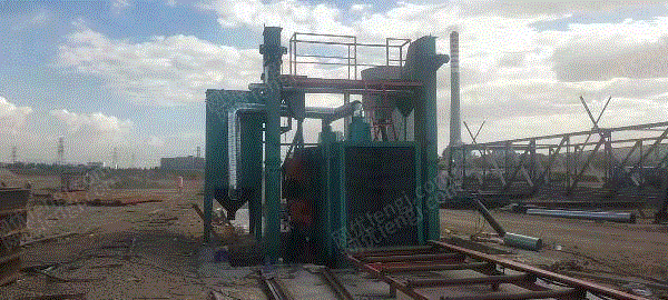 Pass-through shot blasting machine 1520 is available from stock and can be loaded at any time