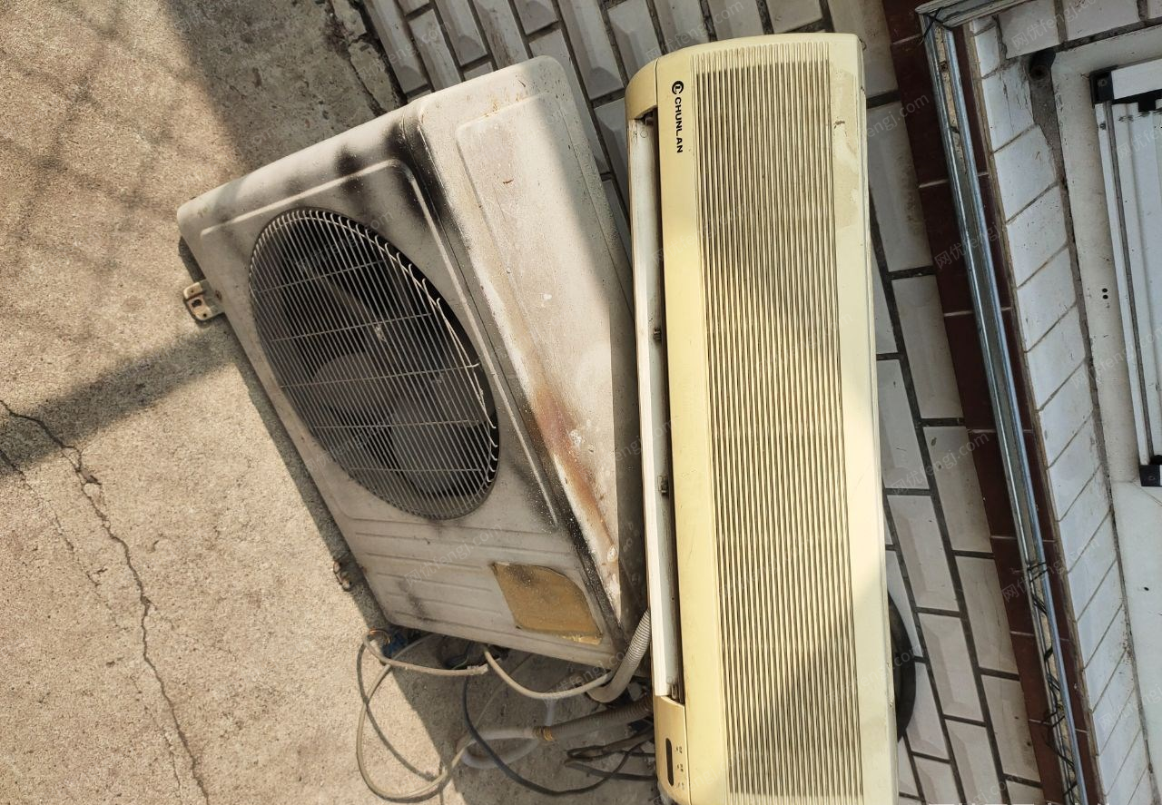 吉林吉林出售自家闲置两台空调，1匹挂式2匹柜机