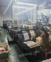 河南郑州转让使用中南江430平张半自动纸袋机2台
