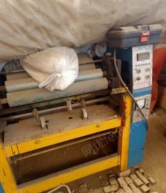 河北衡水出售闲置三辊三色编织袋印刷机,用了一年