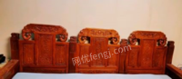 北京通州区缅甸花梨红木家具11件套出售