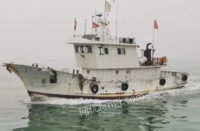 山东青岛出售二手22米青钓手续钢制钓鱼艇