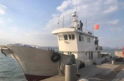 山东青岛出售二手22米青钓手续钢制钓鱼艇