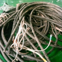 Recycling a batch of waste cables in Gansu