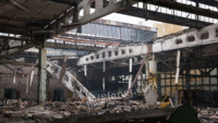 Xi'an, Shaanxi Province has long undertaken the demolition business of closed factories