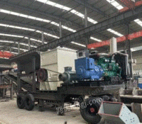 广东广州移动制砂机 鄂式破碎机 混凝土加气砖建筑垃圾粉碎机 车载破碎机出售