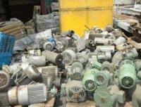 Qujing recycles a large number of waste motors