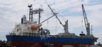 辽宁大连出售国际航线1万吨双甲板杂货船