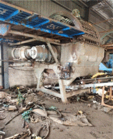 河南郑州转让二手1400型钢筋头撕碎机55千瓦电机10万元