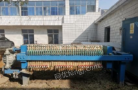 浙江杭州25立方压滤机出售，使用时间不到一年。