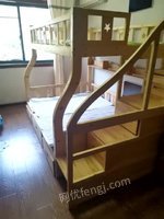 母子床原木无漆环保出售