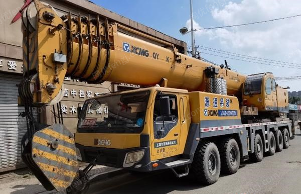 黑龙江哈尔滨因为没那么多的活,个人出售2013年徐工130吨吊车
