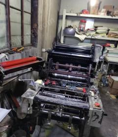 上海闵行区转让二手八开打码机，印刷机