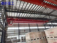 Shandong sells a batch of double-beam cranes QD16/3. 2 tons with a span of 28.5 meters