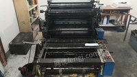 印刷厂处理山东单色4开印刷机,用了10年,加微信看图片报价,合适看货,有图片