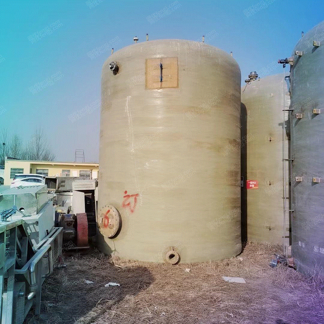 Multiple high price recovery FRP tanks