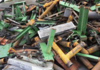 Guangdong recycles a large number of heavy waste from factories and construction sites