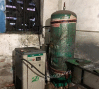 广东深圳工厂工期已到，出售10匹空压机二手螺杆空气压缩机
