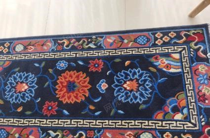 西藏拉萨出售95成新藏式地毯，地垫，垫子,只有4张