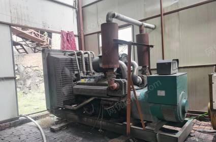 陕西榆林因环保手续未启用，转让闲置400kw交流工频柴油发电机组