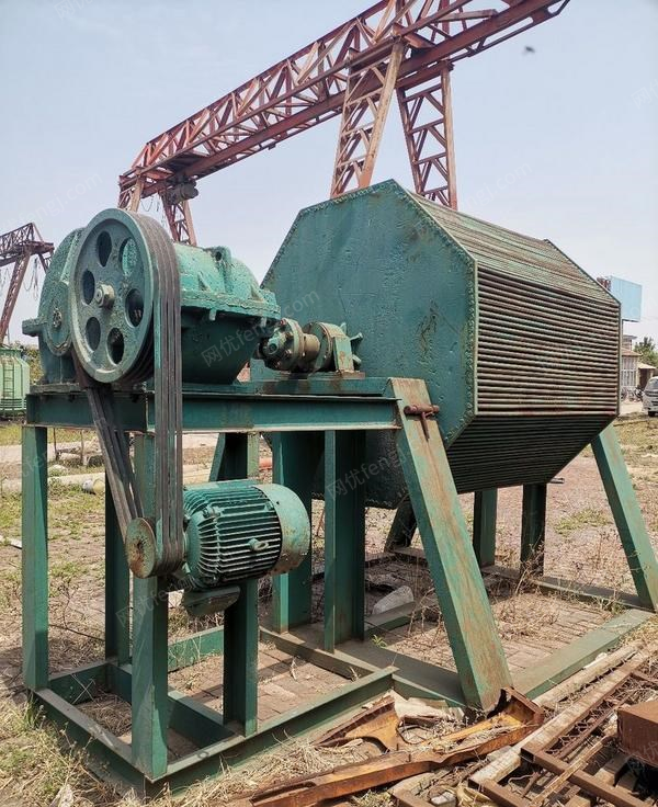 河北沧州因改产，转让闲置滚桶式清砂机，自重8吨多
