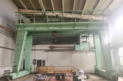 黑龙江齐齐哈尔因转型，转让闲置20吨龙门吊跨度10米、起升高度6米
