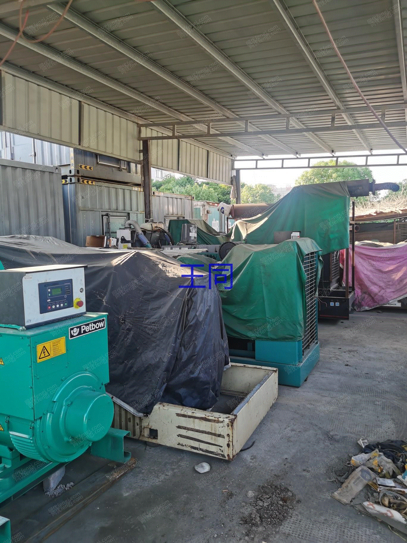 Second-hand imported generators for sale