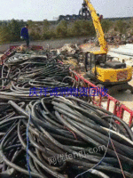 Recycling waste cables in large quantities for a long time