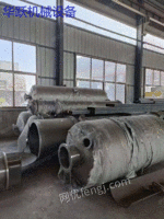 A set of 10 tons titanium three-effect evaporator, titanium heater, pipe effect body shell material 2507, supporting pipes, titanium pump