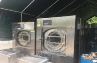 广东广州出售二手水洗机洗脱机烘干机烫平机折叠机洗涤设备