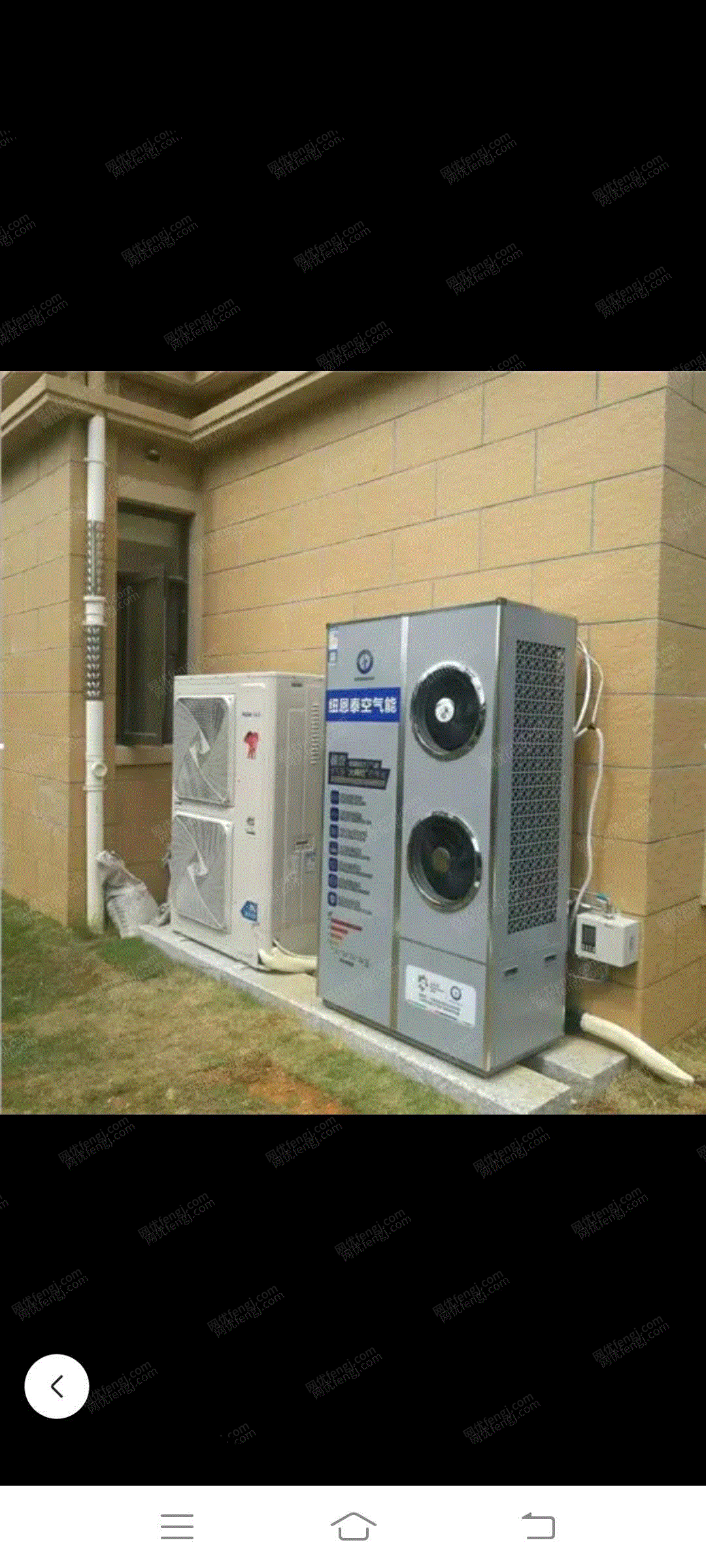 二手風冷熱泵機組回收