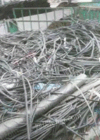 大量回收白加黑高密度电缆线皮