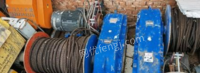 宁夏银川出售闲置十吨卷扬机,200米钢丝绳