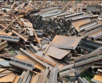 大量回收工地废铁 木方大板