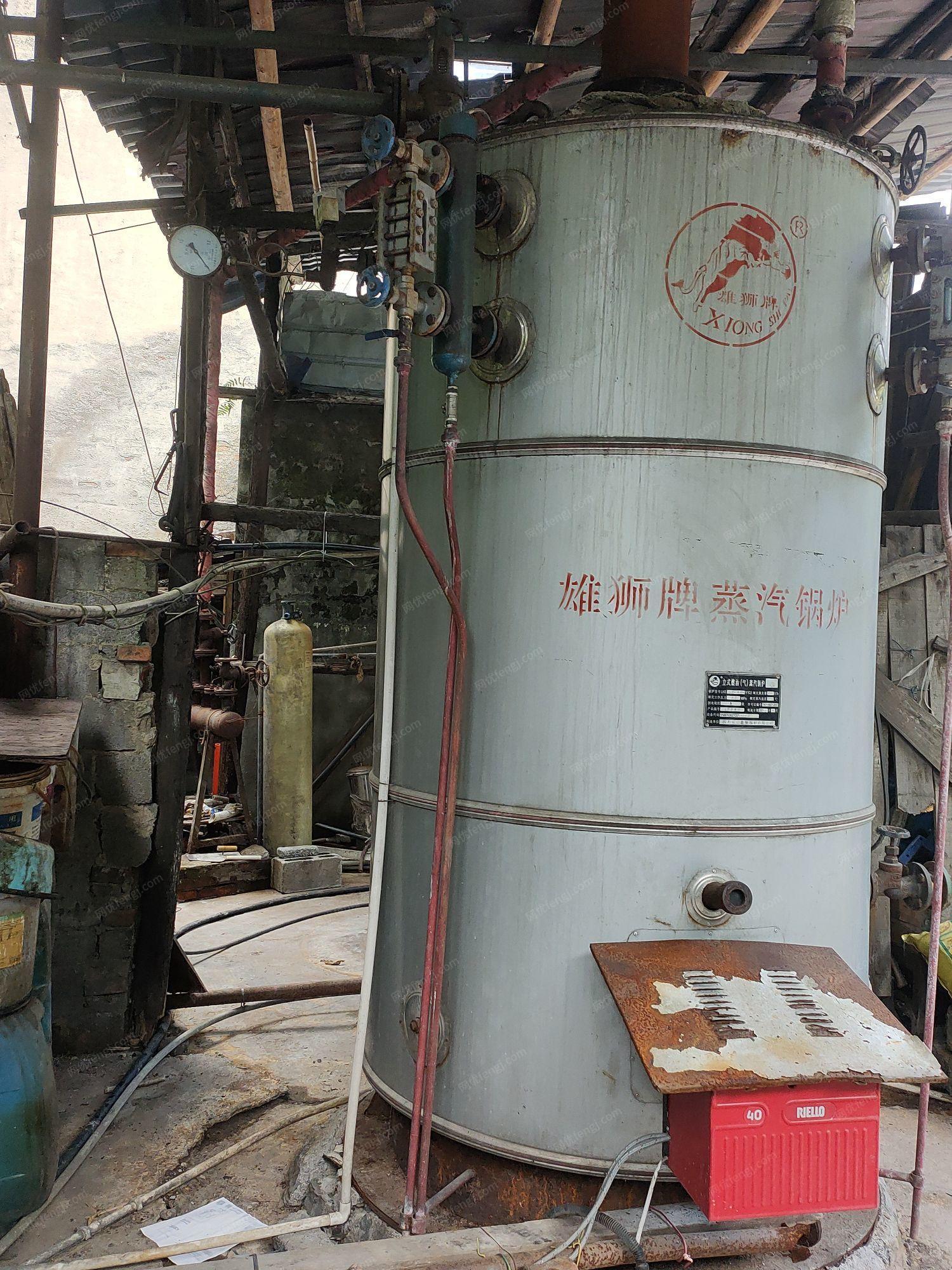 贵州黔东南州出售二手雄狮牌燃油锅炉