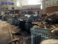 Recycling a batch of waste transformers at high prices in Hengyang, Hunan Province