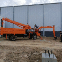 吊挖一体机 四驱六轮吊挖一体机 四不像随车挖吊挖一体机出售