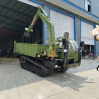 5吨履带随车挖农用稻田泥地河道四驱自出售