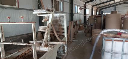 河北沧州二手闲置纸管机器设备全套出售,今年购入用了一个月